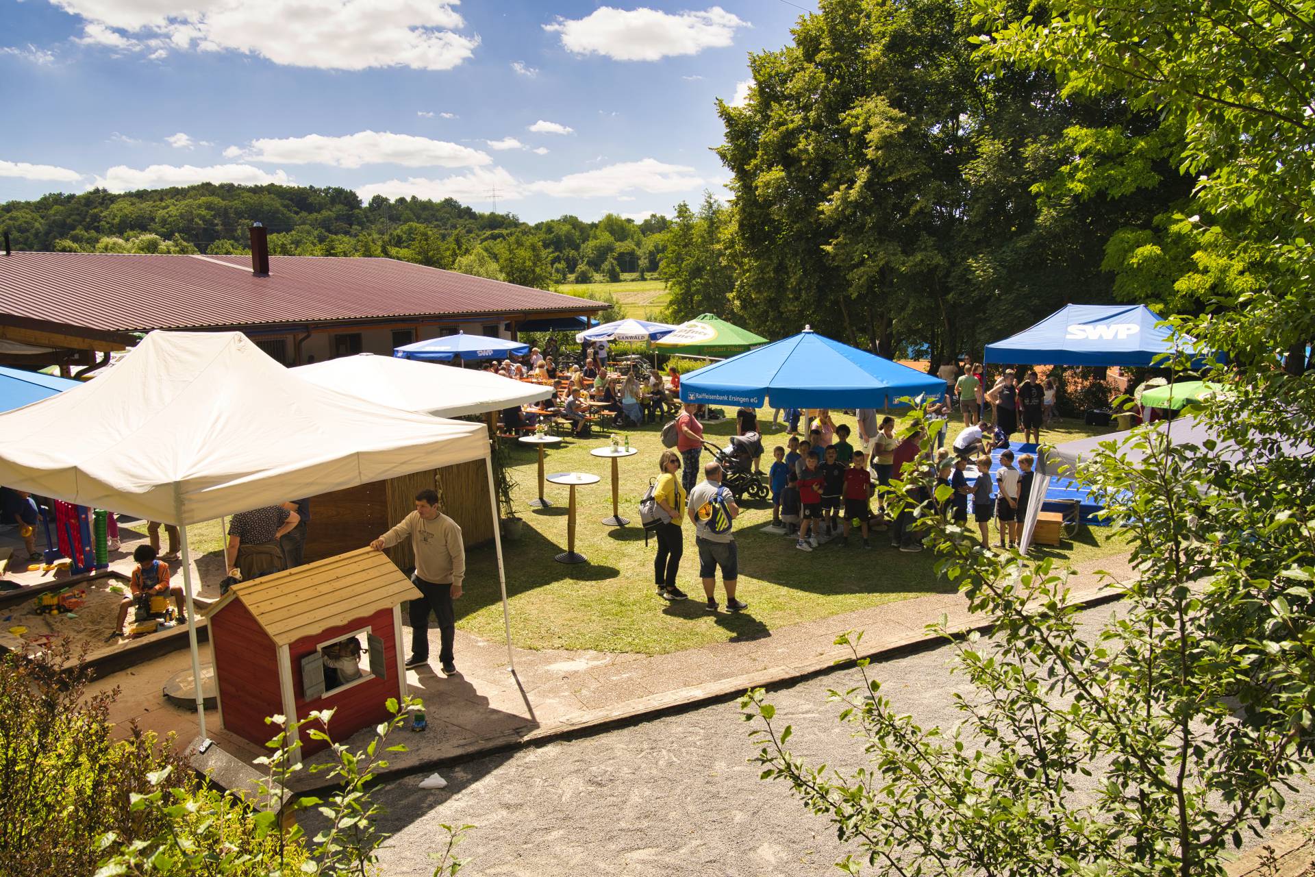 Sommerfest des TV Ersingen Feststimmung beim Sommerfest des TV Ersingen